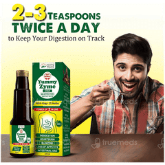 Yummy Zyme Sugar Free Syrup 225Ml
